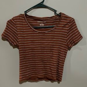American Eagle Cropped Tee